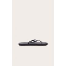 Tongs noires PRETTYLITTLETHING, Noir