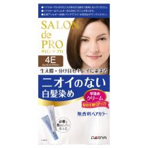 Dariya - Salon De Pro - Hair Color Cream - 1box - 4E Elegant brown
