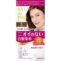 Dariya - Salon De Pro Hair Color Emulsion - 1box - 5 Natural brown
