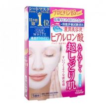 Kose - Clear Turn White - Hyaluronic Acid Mask - 5 feuilles