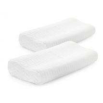 4G Aircool Contour Memory Foam Pillows (Pair)