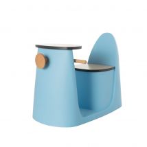 Krzesełko ze stolikiem 2w1 Vespo blue, 40x75x59cm