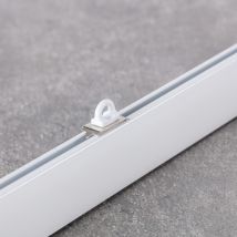 Stoper do szyn sufitowych Premium biały, 1 x 2 x 1,5 cm