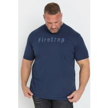 Firetrap Big & Tall Blue Estate Tshirt Size 4XL