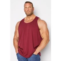 Size 5Xl Mens Kam Big & Tall Burgundy Red Core Vest Big & Tall