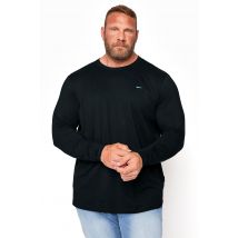 Size Xl Mens Badrhino Big & Tall Black Core Long Sleeve Tshirt Big & Tall