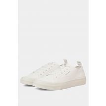 Size 10 Mens Jack & Jones White Faux Leather Sneakers Big & Tall