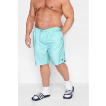 Size 5Xl Mens U.S. Polo Assn. Big & Tall Light Blue Swim Shorts Big & Tall
