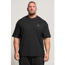 IronRhino Men's Big & Tall Black 'Rest Day' T-Shirt Size 3XL | 100% Cotton
