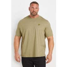 Lyle & Scott Big & Tall Sage Green Plain Tshirt Size 5XL