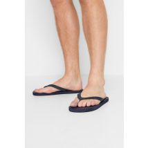 Size Xl Mens Jack & Jones Navy Blue Basic Flip Flops Big & Tall