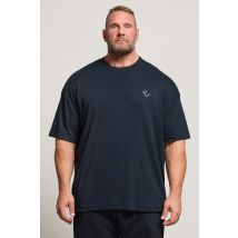 Ironrhino Big & Tall Navy Blue 'Rest Day' Tshirt Size L