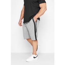 Size 5Xl Mens Ed Baxter Big & Tall Grey Lounge Jogger Shorts Big & Tall