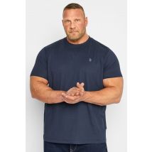 Size 4Xl Mens U.S. Polo Assn. Big & Tall Navy Blue Core Tshirt Big & Tall