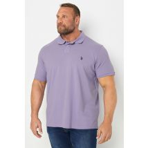 Size 2Xl Mens U.S. Polo Assn. Big & Tall Purple Pique Polo Shirt Big & Tall