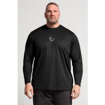 Ironrhino Big & Tall Black Performance Long Sleeve Tshirt Size 4XL