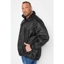 Size 5Xl Mens Kam Big & Tall Black Waterproof Jacket Big & Tall