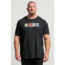Ben Sherman Big & Tall Black Pub Graphic Tshirt Size 5XL