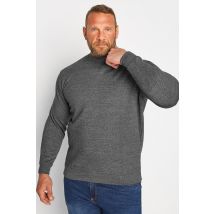 Size 7Xl Mens D555 Big & Tall Grey Rockford Sweatshirt Big & Tall