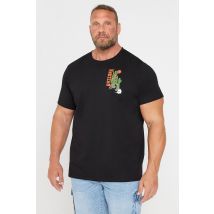Size L Mens Badrhino Big & Tall Black Arizona Graphic Tshirt Big & Tall