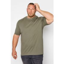 Size 2Xl Mens D555 Big & Tall Khaki Green Core Tshirt Big & Tall