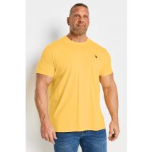 Size 3Xl Mens U.S. Polo Assn. Big & Tall Yellow Short Sleeve Tshirt Big & Tall