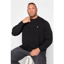 Size 4Xl Mens Lyle & Scott Big & Tall Black Knitted Jumper Big & Tall