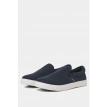 Size 12 Mens Jack & Jones Navy Blue 'Richmond' Slipon Loafers Big & Tall