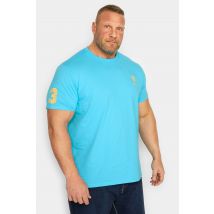 Size 2Xl Mens U.S. Polo Assn. Big & Tall Light Blue Player 3 Tshirt Big & Tall