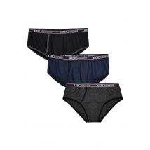 Size 2Xl Mens Kam Multi 3 Pack Plain Briefs Big & Tall