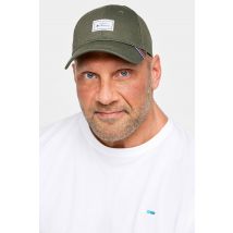 Size One Size Mens Ben Sherman Olive Green Mod Stripe Baseball Cap Big & Tall