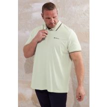 Ben Sherman Big & Tall Green Signature Pique Polo Shirt Size 5XL