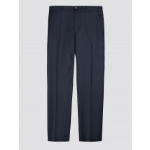 Midnight Structure Tailored Fit Suit Trousers 32R Navy