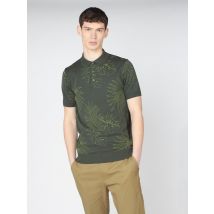 Floral Polo Large Green