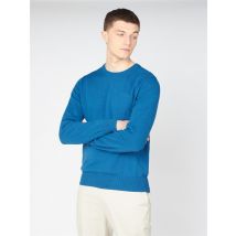 Signature Knitted Crew Neck Jumper XS Petrol