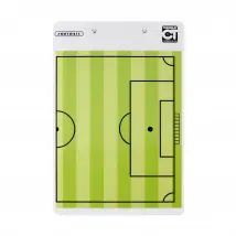 Plaquette d'entraînement recto/verso avec demi-terrain