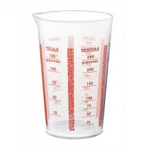 Verre doseur plastique 1/4L - Couteaux du Chef - Couteaux du Chef