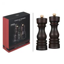Coffret duo de moulins Cole & Mason London chocolat 18cm - Couteaux du Chef - Couteaux du Chef