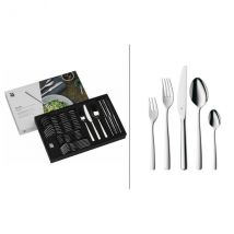 Ensemble de 30 couverts WMF Boston en inox 18/10 Cromargan - Couteaux du Chef - Couteaux du Chef