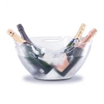 Seau à champagne Pulltex transparent pour 4 bouteilles - Couteaux du Chef - Couteaux du Chef