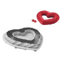 Moule 3D en silicone Heartbeat Silikomart - Couteaux du Chef - Couteaux du Chef