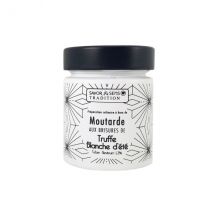 Moutarde aux brisures de truffe blanche Savor&Sens - 130g - Couteaux du Chef - Couteaux du Chef
