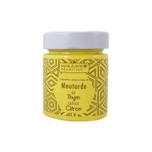 Moutarde au thym et citron Savor&Sens - 130g - Couteaux du Chef - Couteaux du Chef