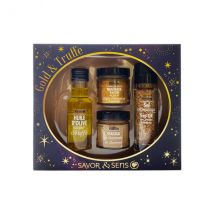 Coffret gourmand à la truffe Savor & Sens Gold and truffe - Couteaux du Chef - Couteaux du Chef