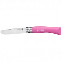 Couteau de poche Mon Premier Opinel n°07 en bois de charme fuchsia - Couteaux du Chef - Couteaux du Chef