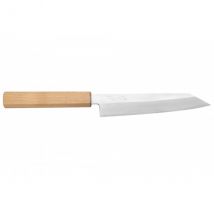 Couteau Ginsan universel kiritsuke japonais artisanal 15cm Hado - Couteaux du Chef - Couteaux du Chef