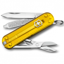 Couteau suisse modèle Classic SD Colors Translucide Tuscan Sun Victorinox - Couteaux du Chef - Couteaux du Chef