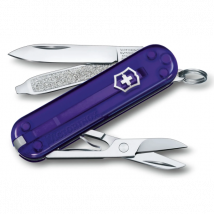 Couteau suisse modèle Classic Translucide Persian Indigo Victorinox - Couteaux du Chef - Couteaux du Chef