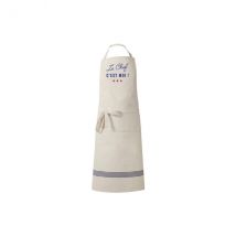 Tablier de cuisine français Tissage de l'Ouest - Le chef c'est moi - Couteaux du Chef - Couteaux du Chef