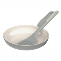 Poêle à frire antiadhérente Berghoff Leo Balance MM + spatute - Couteaux du Chef - Couteaux du Chef